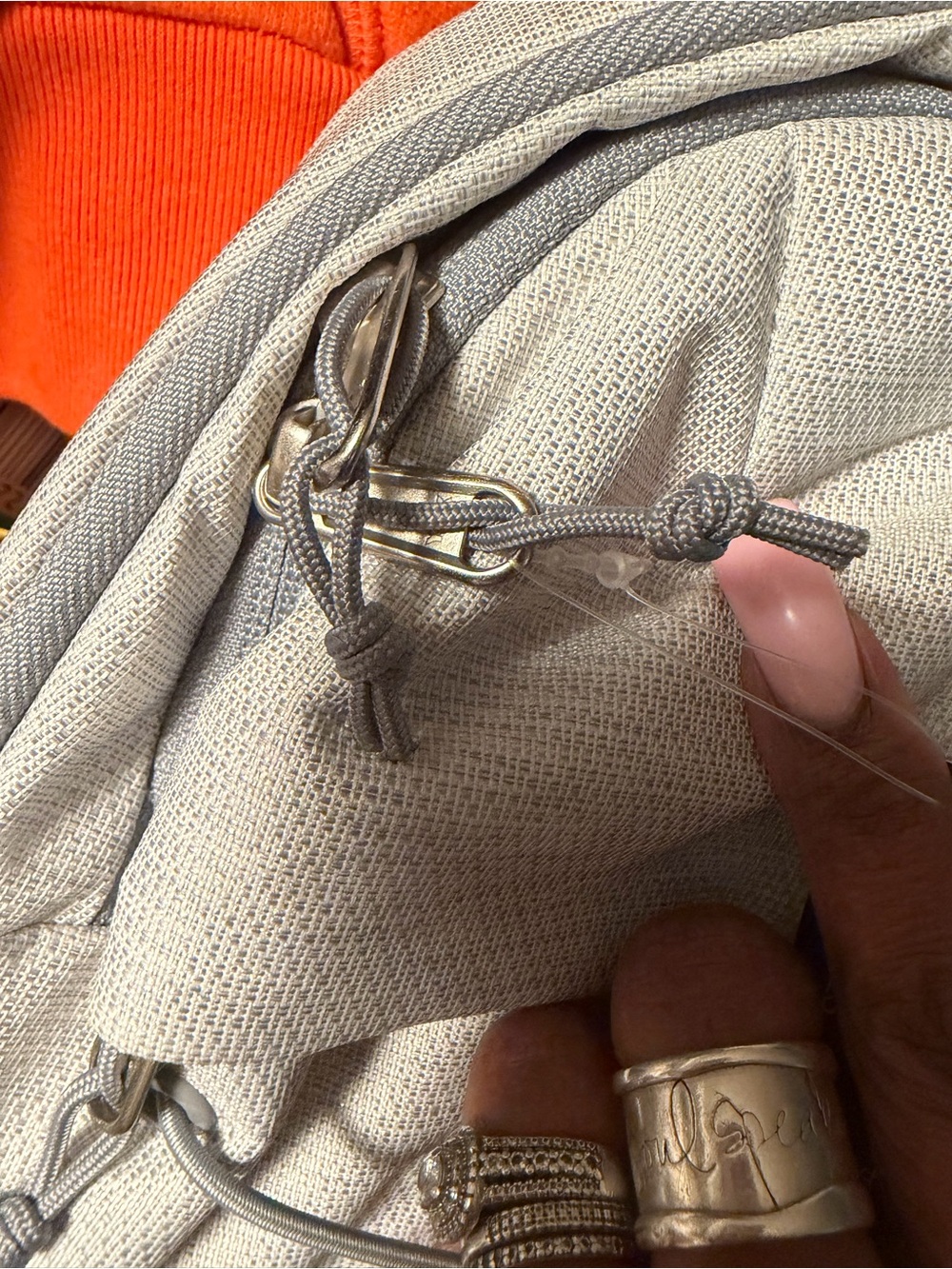 The North Face Light Gray Women's Backpack - Picture 11 of 13